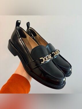 Sam Edelman Christy Penny Loafer Black Leather